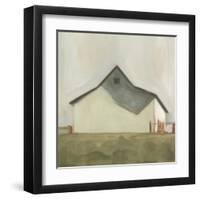 Serene Barn V-Emma Scarvey-Framed Art Print