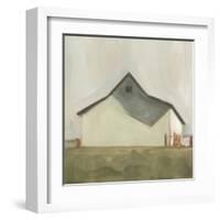 Serene Barn V-Emma Scarvey-Framed Art Print