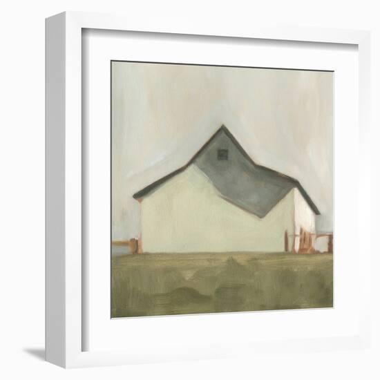 Serene Barn V-Emma Scarvey-Framed Art Print