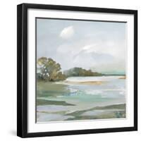 Serene Blue I-null-Framed Art Print