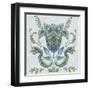 Serene Chintz II-Melissa Wang-Framed Art Print