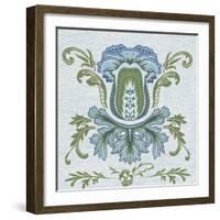 Serene Chintz III-Melissa Wang-Framed Art Print