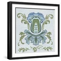 Serene Chintz III-Melissa Wang-Framed Art Print