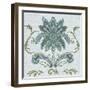 Serene Chintz IV-Melissa Wang-Framed Art Print