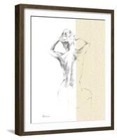 Serene Figure I-Deborah Pearce-Framed Giclee Print