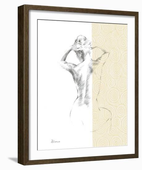 Serene Figure I-Deborah Pearce-Framed Giclee Print