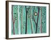 Serene Forest 1-Karla Gerard-Framed Giclee Print