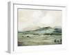 Serene Hillside Greens-Allison Pearce-Framed Art Print