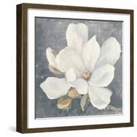 Serene Magnolia Gray-Julia Purinton-Framed Photographic Print