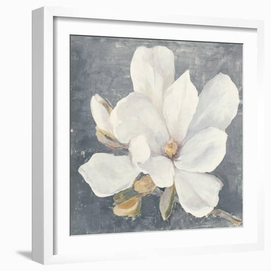 Serene Magnolia Gray-Julia Purinton-Framed Photographic Print