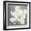 Serene Magnolia Gray-Julia Purinton-Framed Art Print