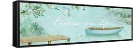 Serene Moments V-Daphne Brissonnet-Framed Stretched Canvas