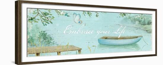 Serene Moments V-Daphne Brissonnet-Framed Premium Giclee Print