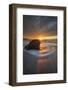 Serene Movement Sunset Seascape, Marshall Beach, San Francisco-Vincent James-Framed Photographic Print