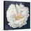 Serene Peony Navy-Julia Purinton-Stretched Canvas