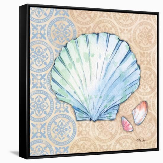 Serene Seashells I-Paul Brent-Framed Stretched Canvas