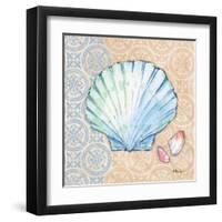 Serene Seashells I-Paul Brent-Framed Art Print