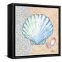 Serene Seashells I-Paul Brent-Framed Stretched Canvas