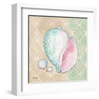 Serene Seashells II-Paul Brent-Framed Art Print