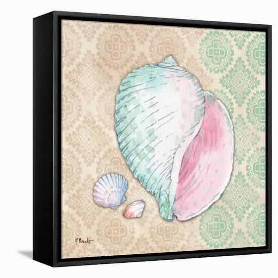 Serene Seashells II-Paul Brent-Framed Stretched Canvas