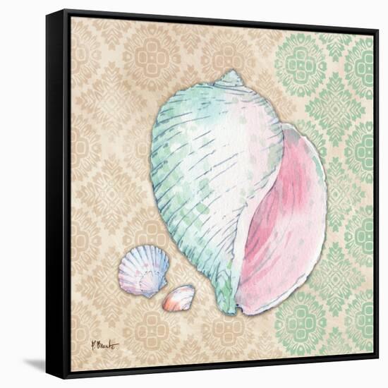 Serene Seashells II-Paul Brent-Framed Stretched Canvas