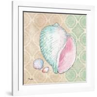 Serene Seashells II-Paul Brent-Framed Art Print