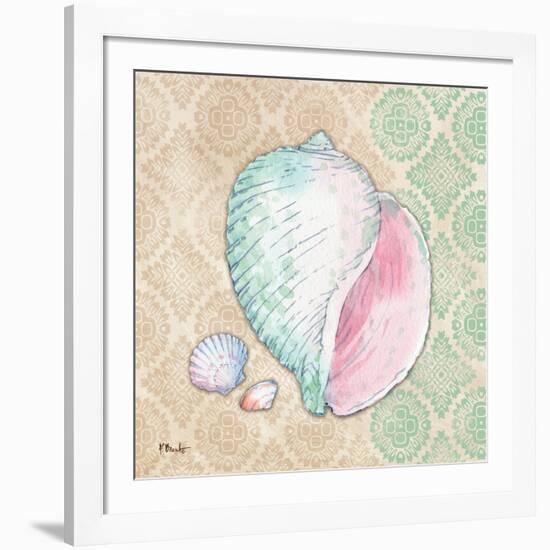 Serene Seashells II-Paul Brent-Framed Art Print