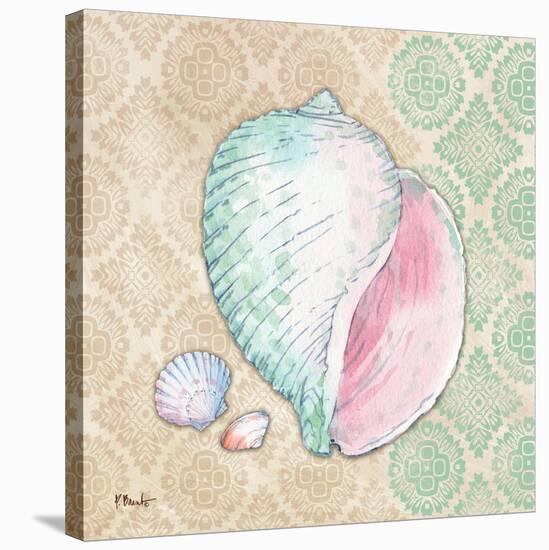 Serene Seashells II-Paul Brent-Stretched Canvas