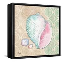 Serene Seashells II-Paul Brent-Framed Stretched Canvas