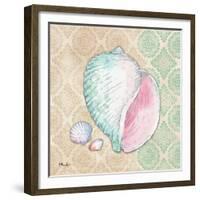 Serene Seashells II-Paul Brent-Framed Premium Giclee Print