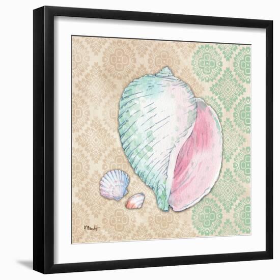 Serene Seashells II-Paul Brent-Framed Art Print