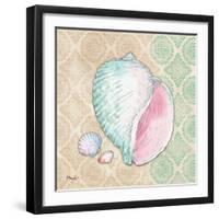 Serene Seashells II-Paul Brent-Framed Art Print