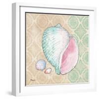 Serene Seashells II-Paul Brent-Framed Art Print