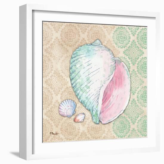 Serene Seashells II-Paul Brent-Framed Art Print