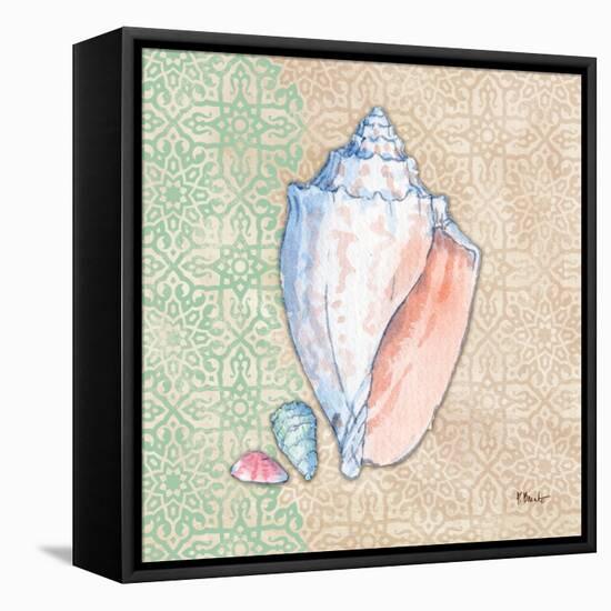 Serene Seashells III-Paul Brent-Framed Stretched Canvas