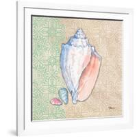 Serene Seashells III-Paul Brent-Framed Art Print