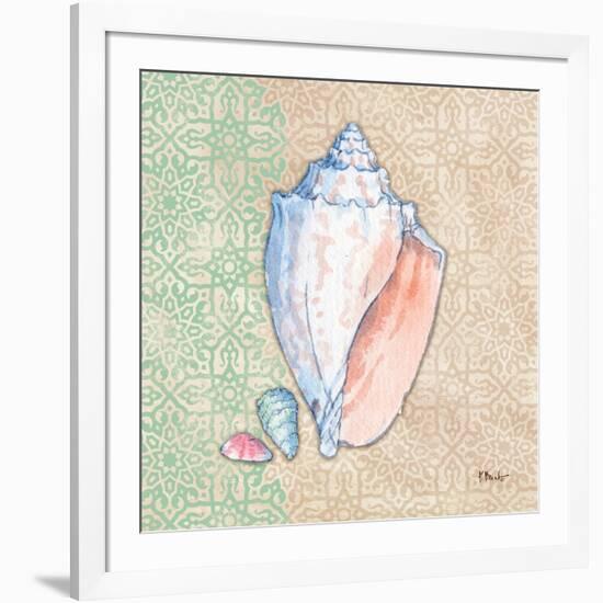 Serene Seashells III-Paul Brent-Framed Art Print