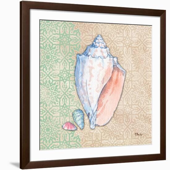 Serene Seashells III-Paul Brent-Framed Art Print