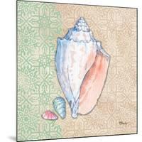 Serene Seashells III-Paul Brent-Mounted Art Print