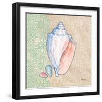 Serene Seashells III-Paul Brent-Framed Art Print