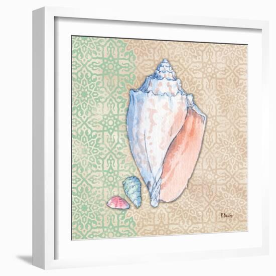 Serene Seashells III-Paul Brent-Framed Art Print