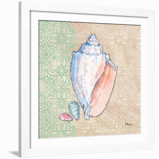 Serene Seashells III-Paul Brent-Framed Art Print