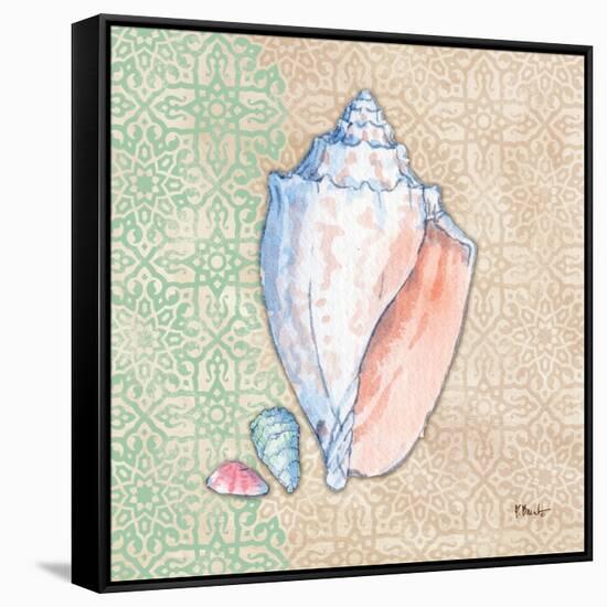 Serene Seashells III-Paul Brent-Framed Stretched Canvas