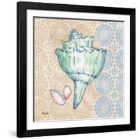 Serene Seashells IV-Paul Brent-Framed Art Print