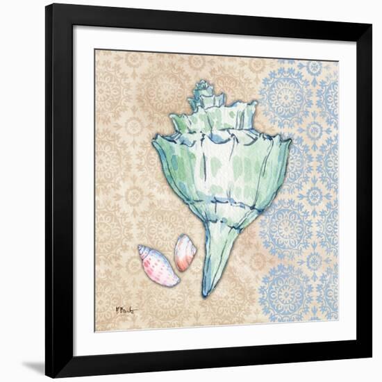 Serene Seashells IV-Paul Brent-Framed Art Print