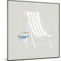 Serene Seaside III Tan-James Wiens-Mounted Art Print