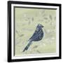 Serene Silhouette IV-Grace Popp-Framed Art Print