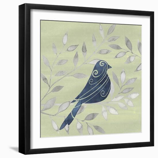 Serene Silhouette IV-Grace Popp-Framed Art Print