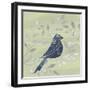 Serene Silhouette IV-Grace Popp-Framed Art Print