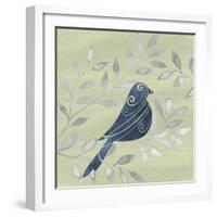 Serene Silhouette IV-Grace Popp-Framed Art Print